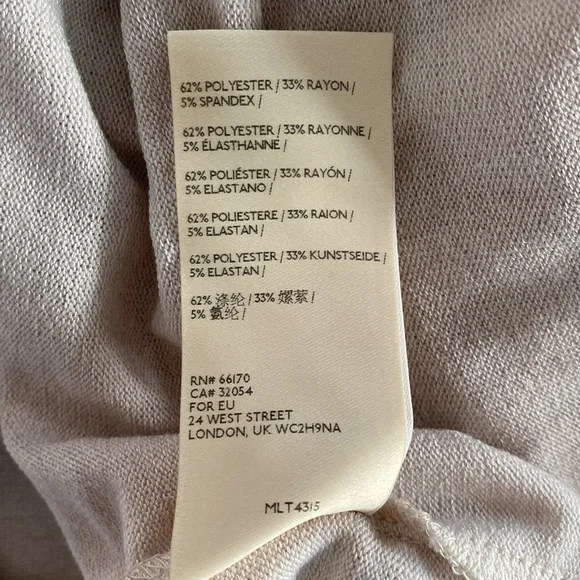 Anthropologie Ella Mara Hacci Striped Cream Crewneck Sweater NWT Size M - Picture 8 of 8